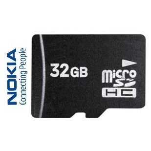 AKCIA - Nokia MU-45, Pamäťová karta MicroSDHC 32GB + SD adapter