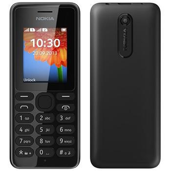 Nokia 108, Dual Sim, Black - SK distribcia
