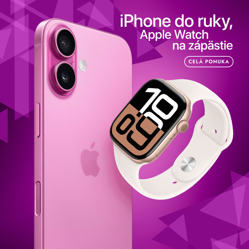 iPhone do ruky, Apple Watch na zápästie