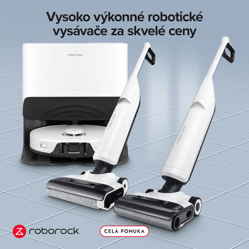  Vysoko výkonné robotické vysávače Roborock za skvelé ceny