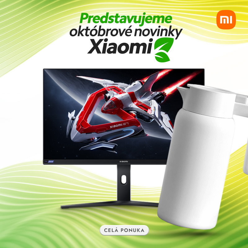 Xiaomi Eco Oktobrove novinky