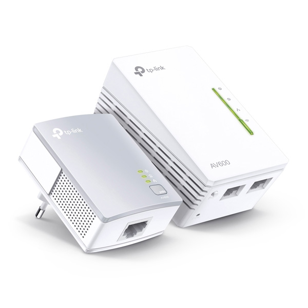 TP-Link TL-WPA4220Kit N300 Powerline Extender Starter Kit, white - OPENBOX (Rozbalený tovar s plnou zárukou)