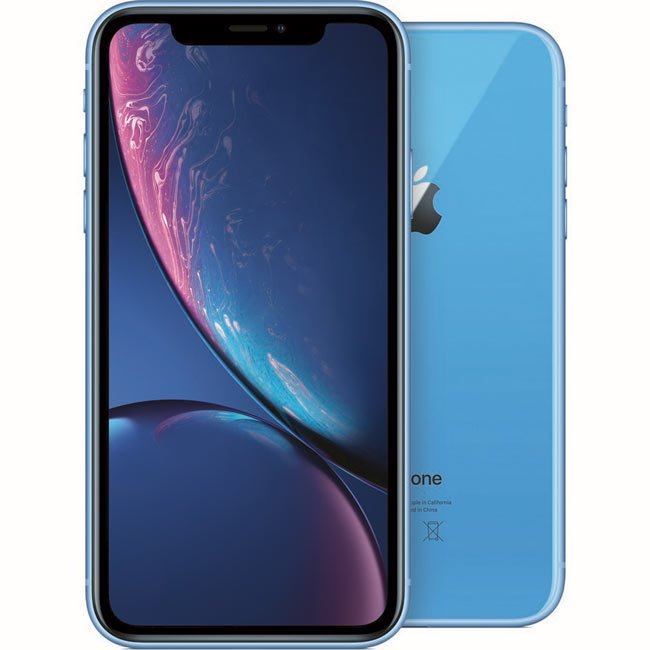 Apple iPhone XR, 64GB, modrá, Trieda A - použité, záruka 12 mesiacov