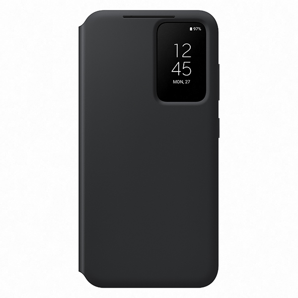 Knižkové puzdro Smart View Wallet pre Samsung Galaxy S23, čierna EF-ZS911CBEGWW