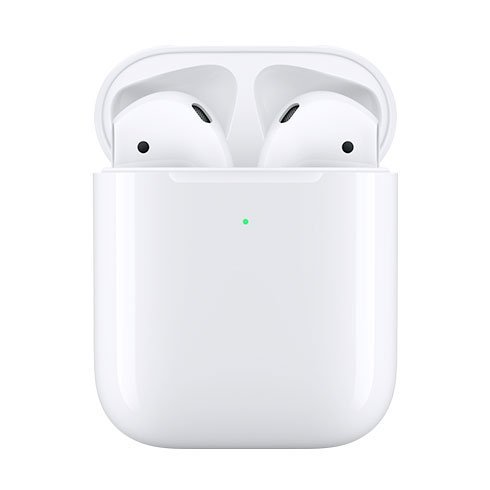 Apple AirPods s bezdrôtovým nabíjacím puzdrom (2019), renovované, záruka 12 mesiacov