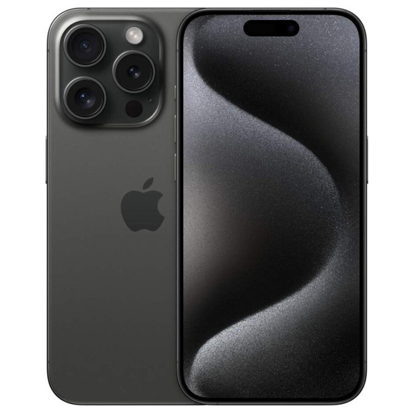 Apple iPhone 15 Pro, 128GB, čierny titán, nový tovar, neotvorené balenie