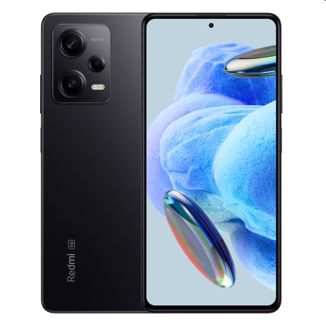 Xiaomi Redmi Note 12 Pro 5G, 8/256GB, čierny, Trieda B – použité, záruka 12 mesiacov