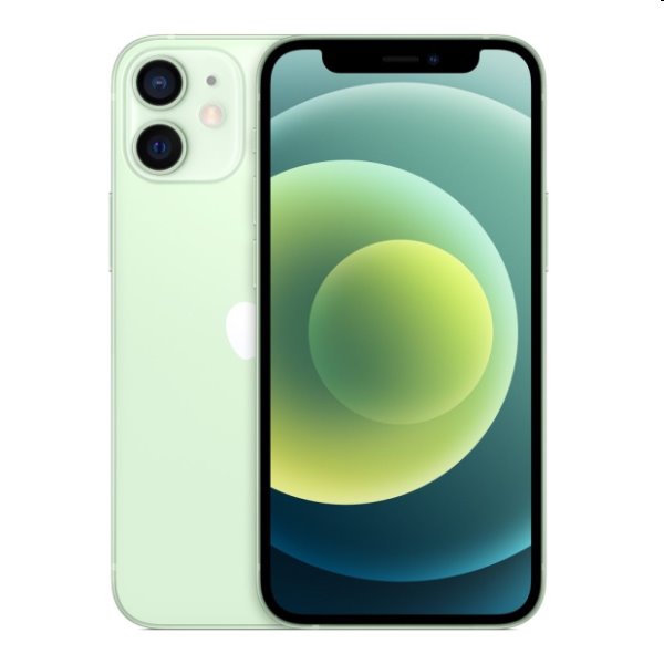 Apple iPhone 12 mini 256GB, green, Trieda C – použité, záruka 12 mesiacov