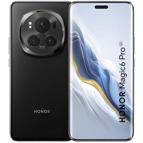 Honor Magic6 Pro, 12/512GB, čierna, Trieda A – použité, záruka 12 mesiacov