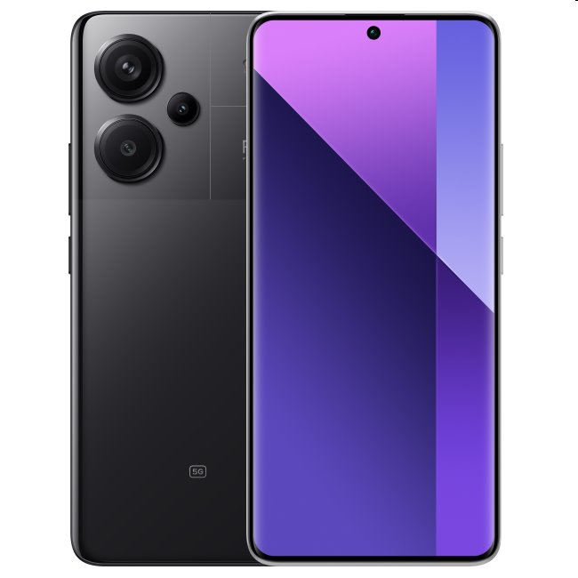 Xiaomi Redmi Note 13 Pro+ 5G, 12/512GB, čierna, Trieda A – použité, záruka 12 mesiacov