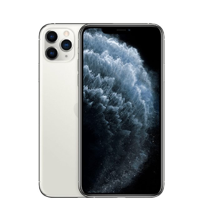 Apple iPhone 11 Pro Max, 64GB, silver, Trieda B - použité, záruka 12 mesiacov