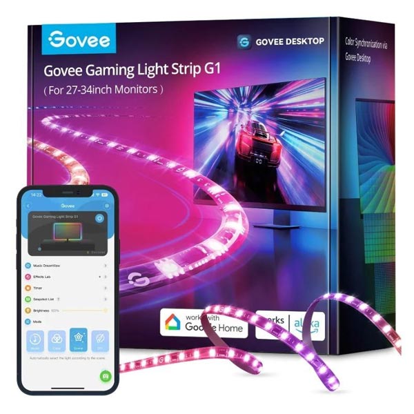 Govee Dreamview G1 Smart LED podsvietenie monitora