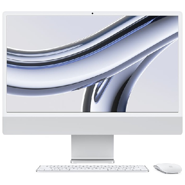 Apple iMac 24" 4,5K M3 8C CPU/8C GPU 8/256 GB, strieborný SK