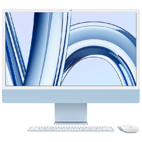 Apple iMac 24" 4,5K M3 8C CPU/8C GPU 8/256 GB, modrý SK