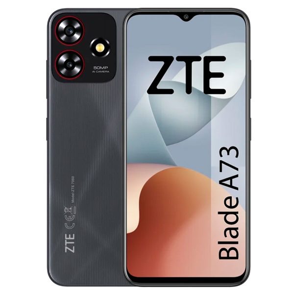 ZTE Blade A73, 4/128GB, čierna, rozbalený, záruka 24 mesiacov