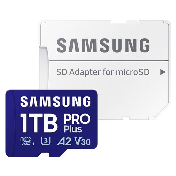 Samsung PRO Plus 1024 GB microSDXC, SD adaptér