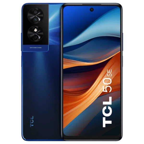 TCL 50SE 6/256GB, Midnight Blue, vystavený, záruka 21 mesiacov