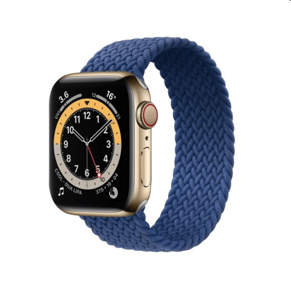 COTEetCI Nylon Braided Band 148 mm for Apple Watch 38/40/41 mm, atlantic blue, vystavený, záruka 21 mesiacov