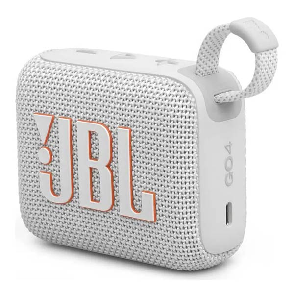 JBL GO 4 prenosný reproduktor, biely