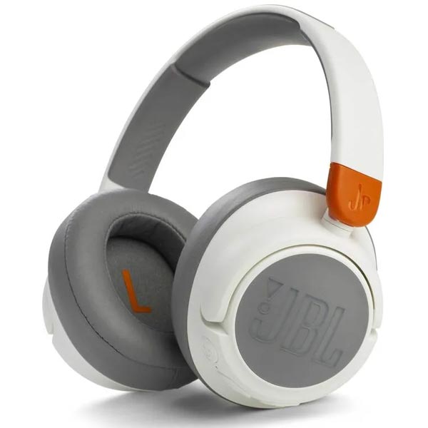 JBL JR460NC detské bezdrôtové slúchadlá, biele