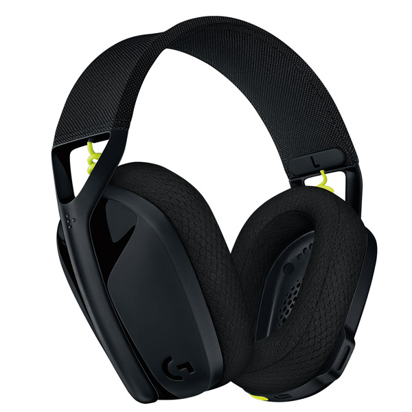 Logitech G435 Lightspeed Wireless Bluetooth Gaming Headset, black and neon yellow, použitý, záruka 12 mesiacov