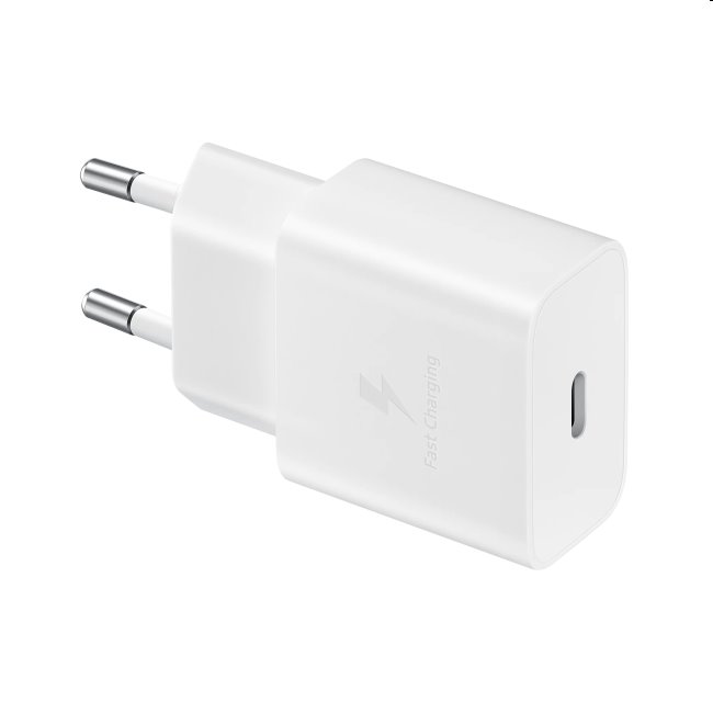 Samsung Travel Adapter 15W w/o cable, white, vystavený, záruka 21 mesiacov