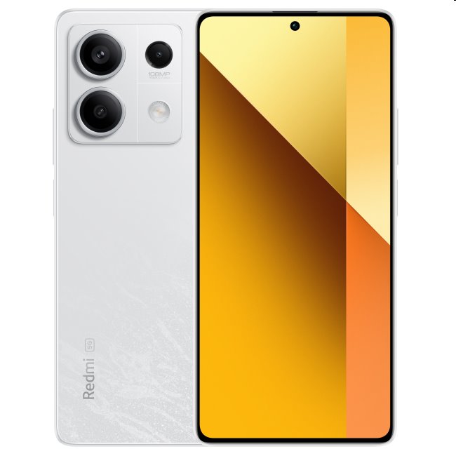 Xiaomi Redmi Note 13 5G, 8/256GB, white, nový tovar, neotvorené balenie