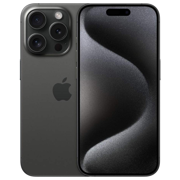 Apple iPhone 15 Pro, 128GB, black titanium, Trieda B – použité, záruka 12 mesiacov