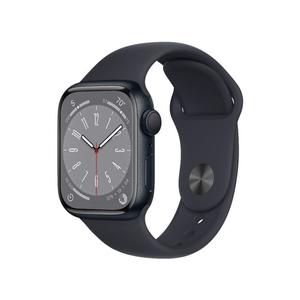 Apple Watch Series 8 GPS 41mm Midnight Aluminium Case, Trieda B - použité, záruka 12 mesiacov