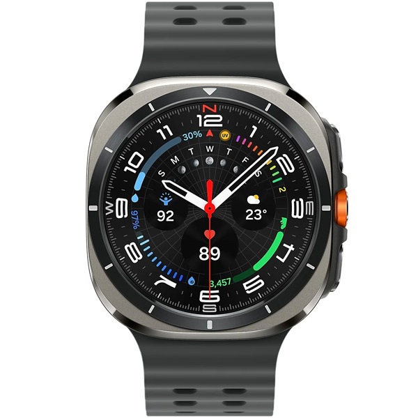 Samsung Galaxy Watch Ultra, 47mm titanium silver, Trieda A – použité, záruka 12 mesiacov