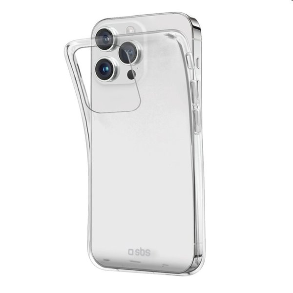 SBS Skinny Cover for Apple iPhone 15 Pro Max, transparent, vystavený, záruka 21 mesiacov