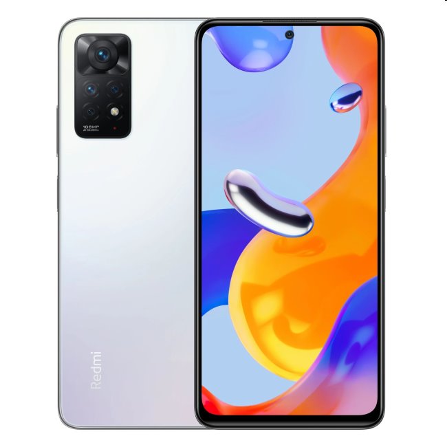 Xiaomi Redmi Note 11 Pro 5G, 6/128GB, white, Trieda B - použité, záruka 12 mesiacov