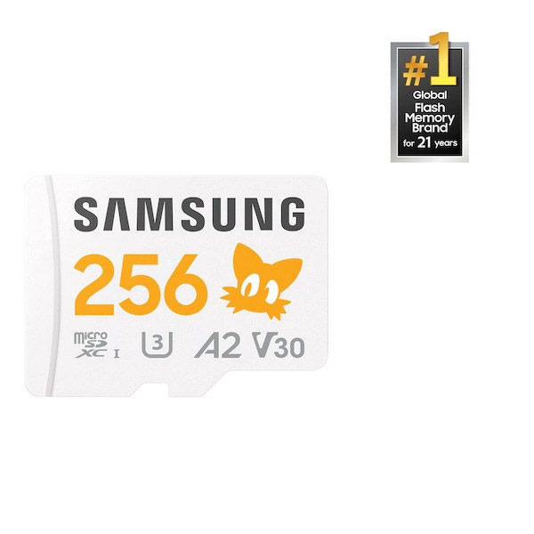 Samsung micro SDXC 256GB PRO Plus 'Sonic the Hedgedog' + SD adaptér