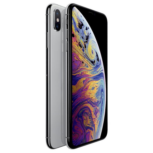 Apple iPhone XS Max, 64GB, strieborná, Trieda B - použité, záruka 12 mesiacov