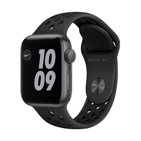 Apple Watch Nike SE GPS, 40mm Space Gray Aluminium Case with Anthracite