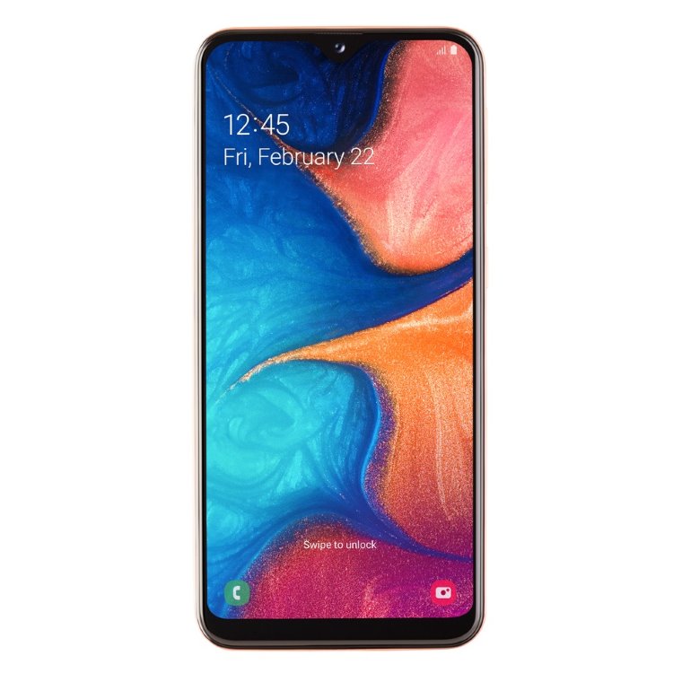 samsung a20e orange