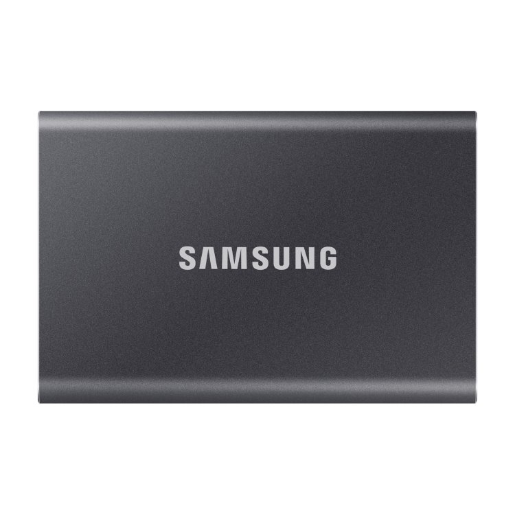 Samsung SSD disk T7, 1 TB, USB 3.2, sivá