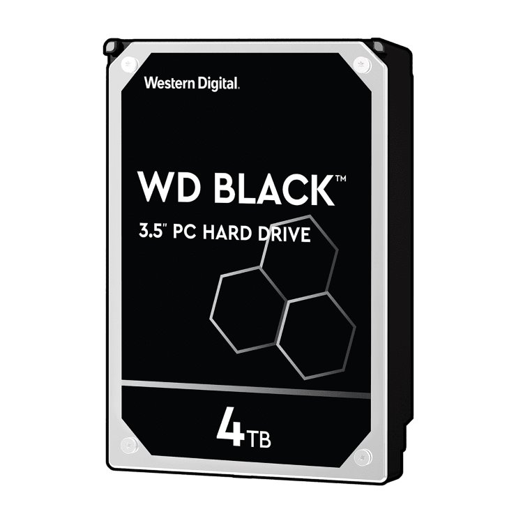 WD HDD Black Pevný disk, 4 TB, 3,5"