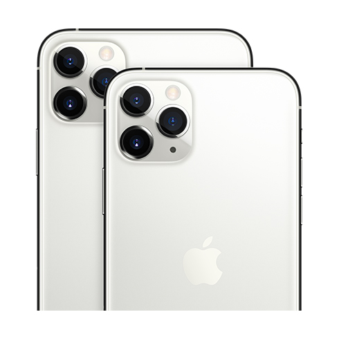 iPhone 11 Pro Max, 64GB, strieborná