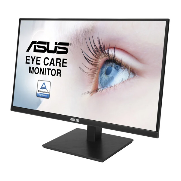 ASUS Eye Care Monitor VA27AQSB, 27" IPS QHD, 2560x1440, 16:9, 75Hz, 350cd, 1ms, HDMI DP USB