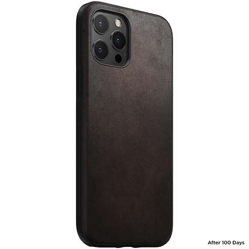 Odolné púzdro Nomad pre iPhone 12 Pro Max, hnedé