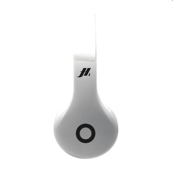 Music Hero Stereo bezdrôtové slúchadlá s mikrofónom, biele