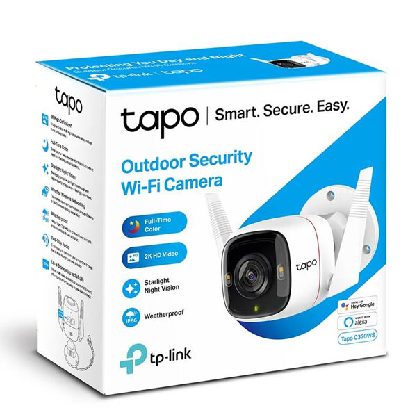 TP-Link Tapo C320WS vonkajšia Security WiFi kamera