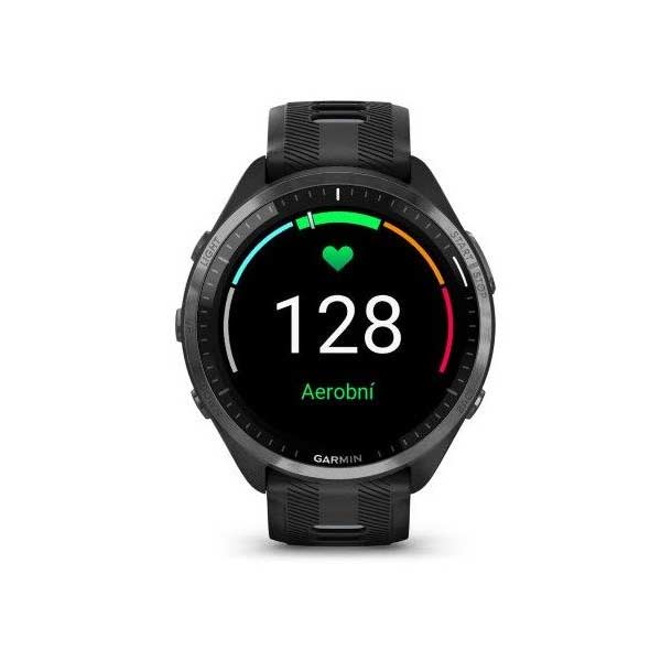 Garmin Forerunner 965, čierna/svetlosivá