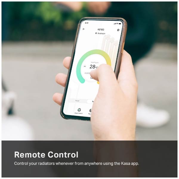 TP-Link Kasa Smart Termostatická radiátorová hlavica KE 100