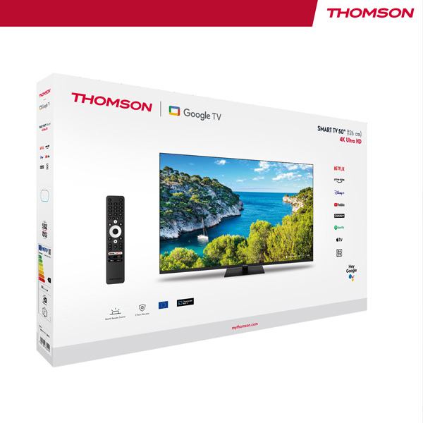 Thomson 50UG5C14 UHD Google TV