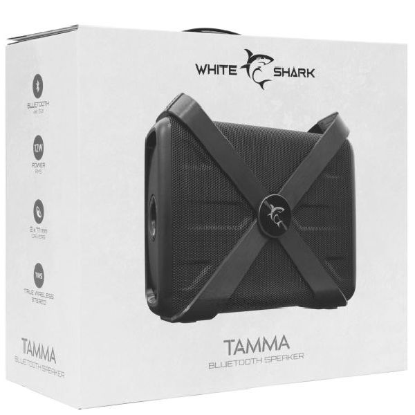 White Shark TAMMA Bluetooth reproduktor, čierny