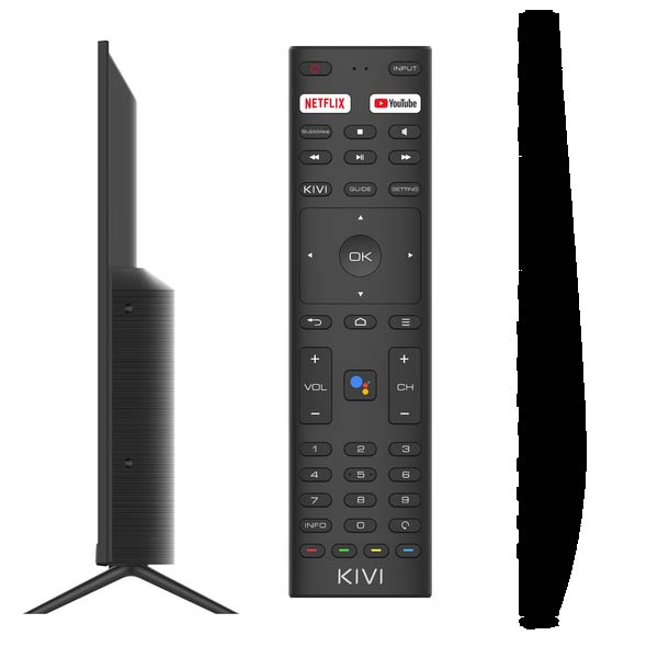 KIVI TV 32H740NB, 32" (81 cm), HD, Google Android TV, čierna