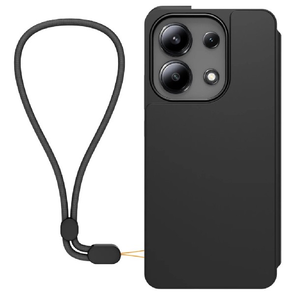 Made for Xiaomi TPU puzdro pre Xiaomi Redmi Note 13 4G s pútkom, čierne