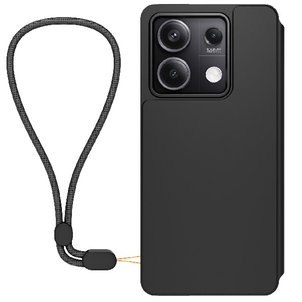 Made for Xiaomi TPU puzdro pre Xiaomi Redmi Note 13 s pútkom, čierne